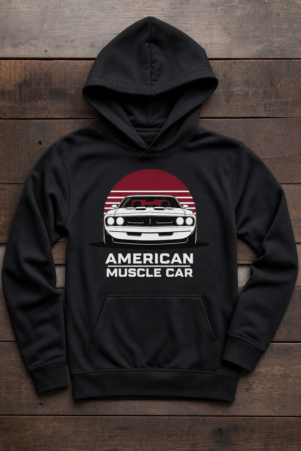 American Muscle Car Hoodie